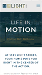 Mobile Screenshot of 1111lightstreet.com